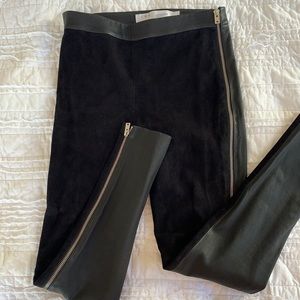 IRO Leather Suede Pants